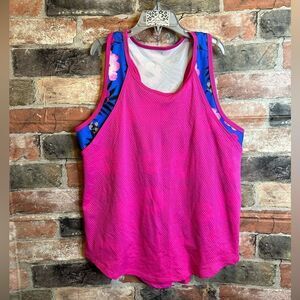 5 for $25🔥AVIA Hot Pink Athletic Tank Top Shirt Girls Size XXL (18)